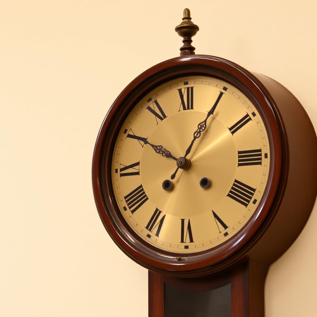 English Regency Parliamentary Wall Clock