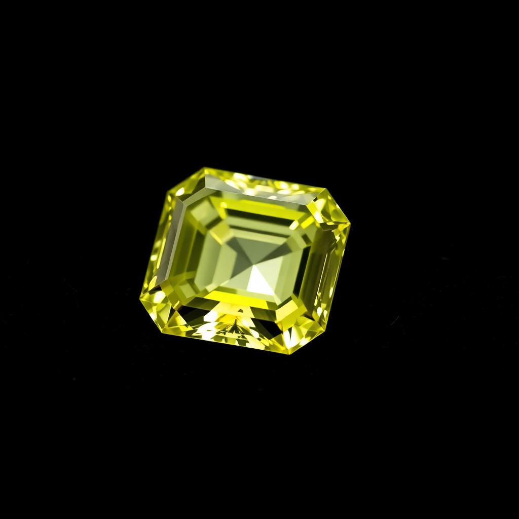 2.18 ct Fancy Yellow Emerald Cut Diamond, GIA Certified — Contemporary-era diamonds from the Elysian Antiques & Collectibles collection. Fancy yellow, VS2 clarity, emerald cut.