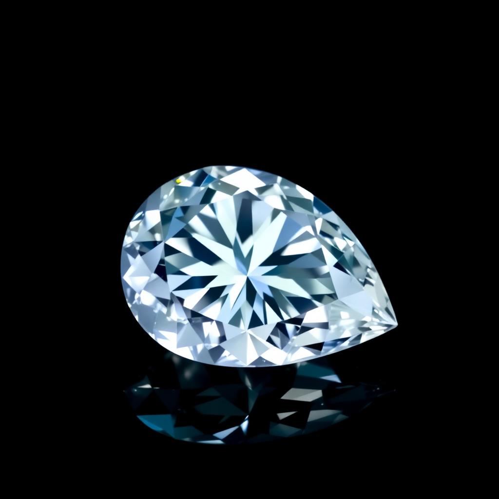 4.51 ct Pear Brilliant Diamond, GIA Certified — Contemporary-era diamonds from the Elysian Antiques & Collectibles collection. Pear brilliant, E color, VVS2 clarity.